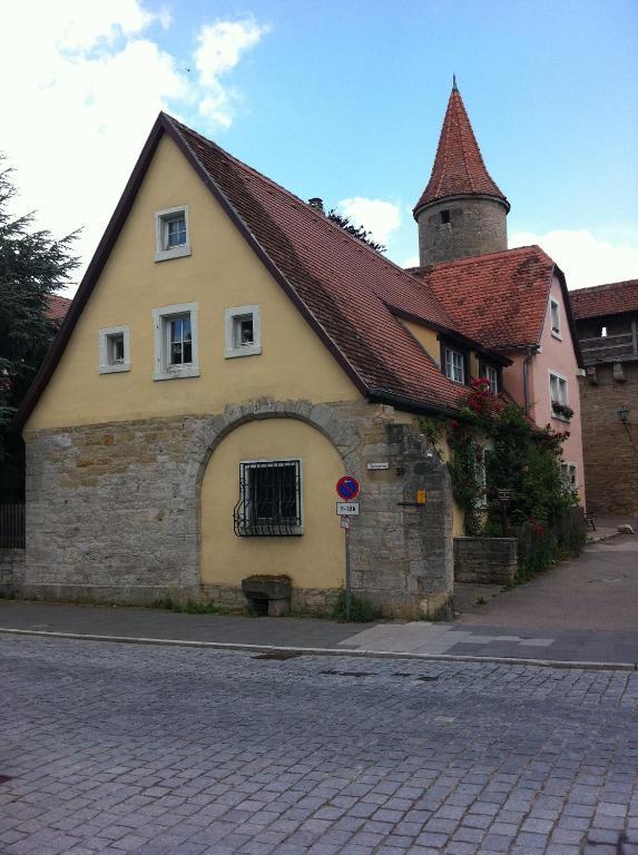 Pension Freund Rothenburg ob der Tauber Exterior foto
